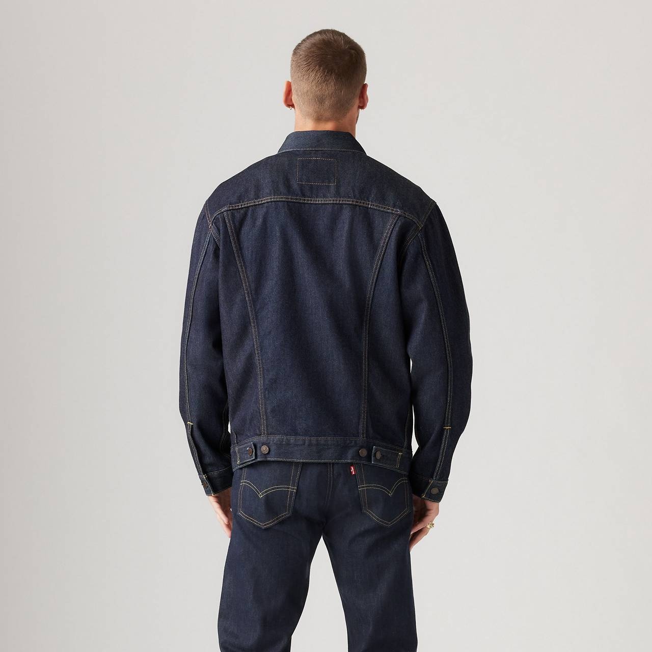 RELAXED FIT TRUCKER JACKET - 4