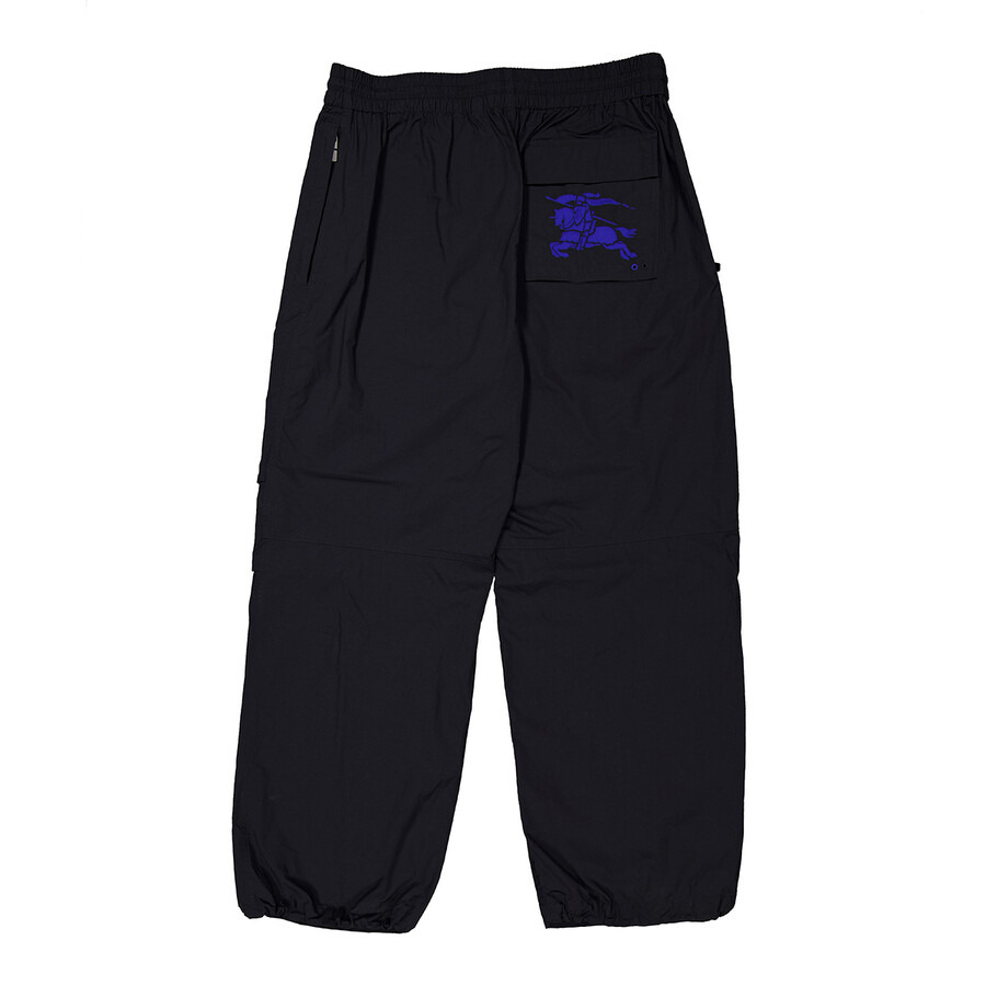 Burberry Wide Leg Equestrian Knight Track Pants - 6