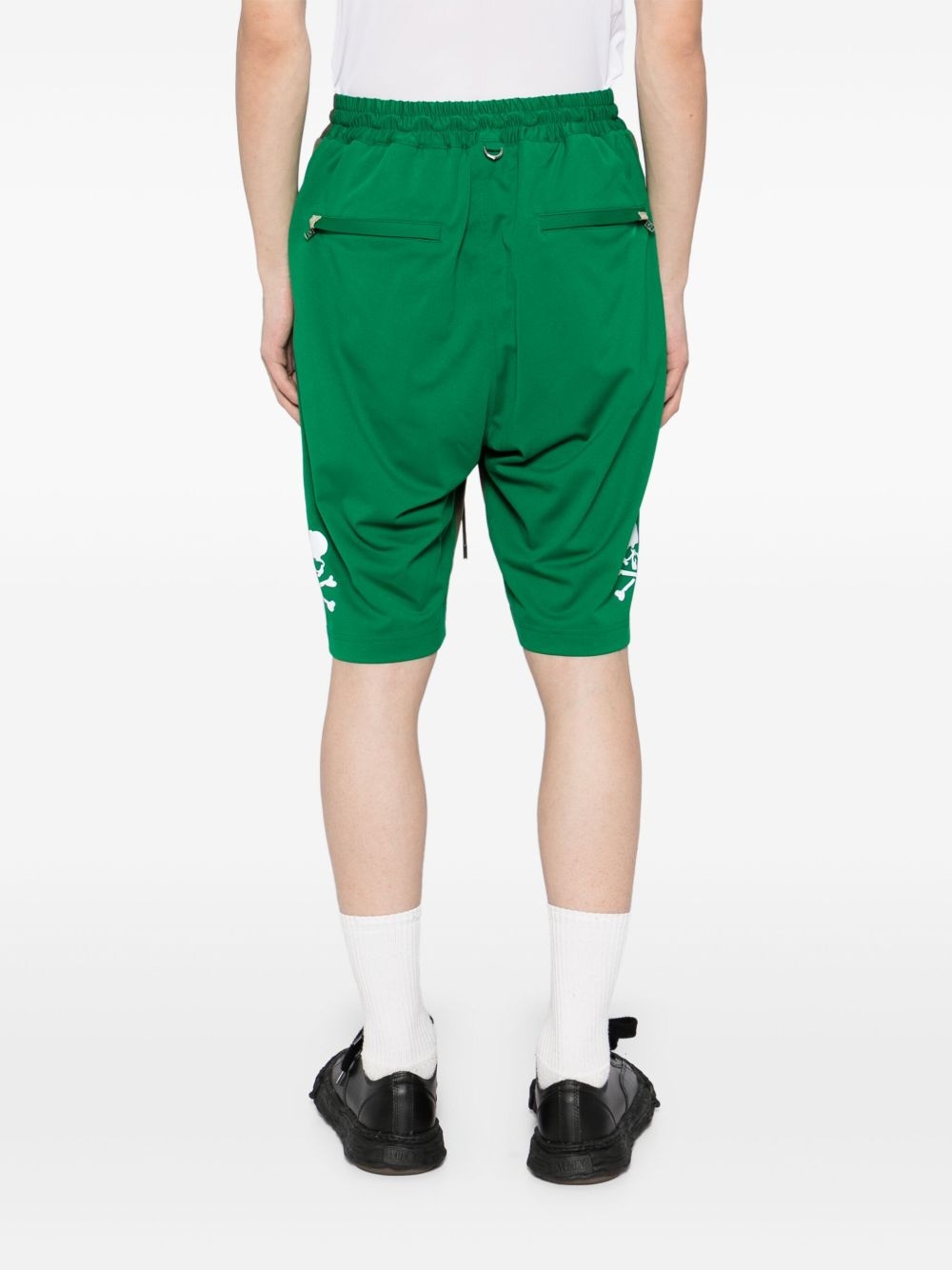 colour-block shorts - 4