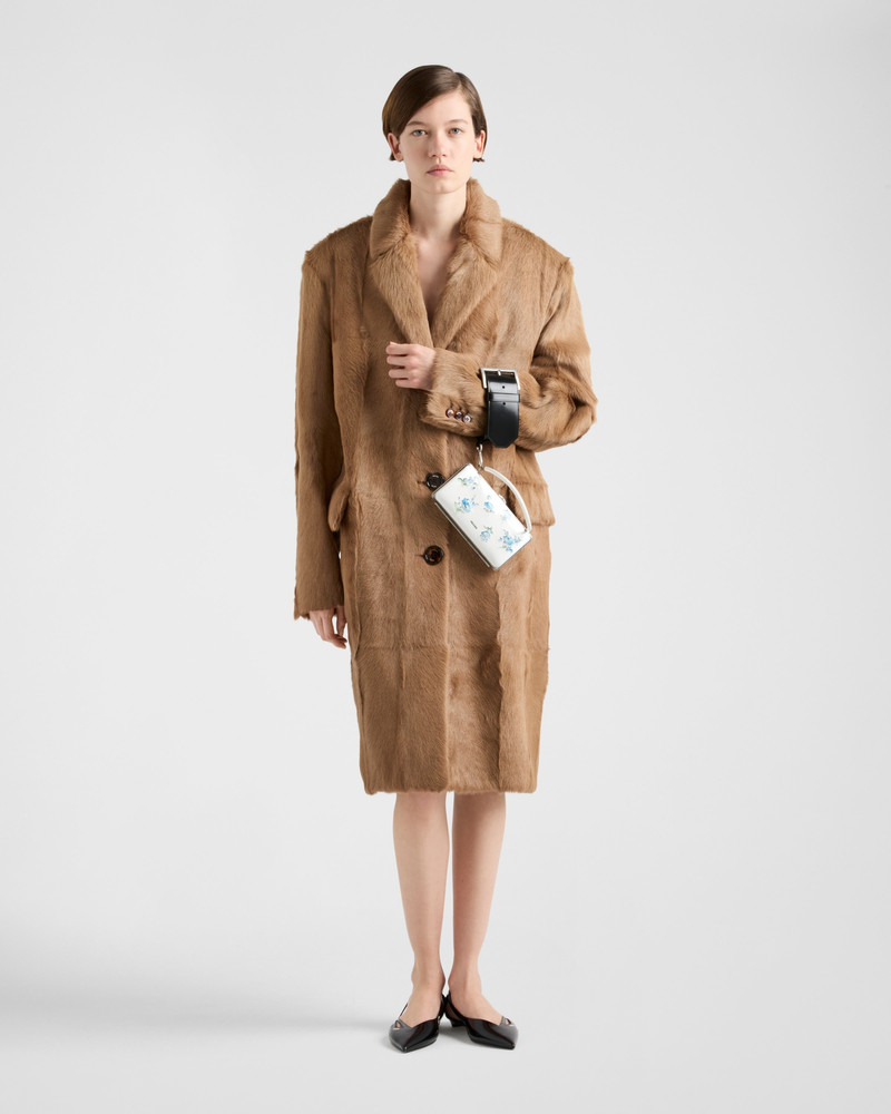 Prada Leather coat outlook