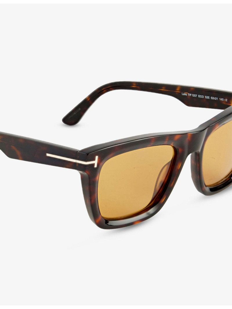 TOM FORD TF1208 Lelio Square-Frame Acetate Sunglasses outlook
