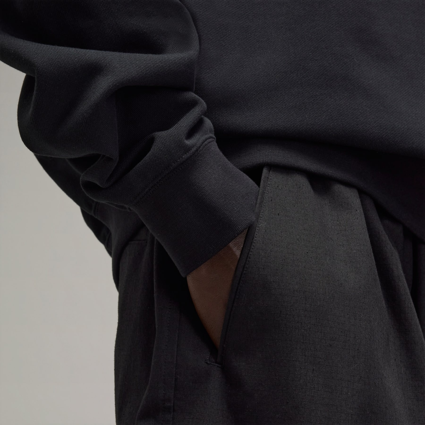 Y-3 French Terry Crew Sweater - 7