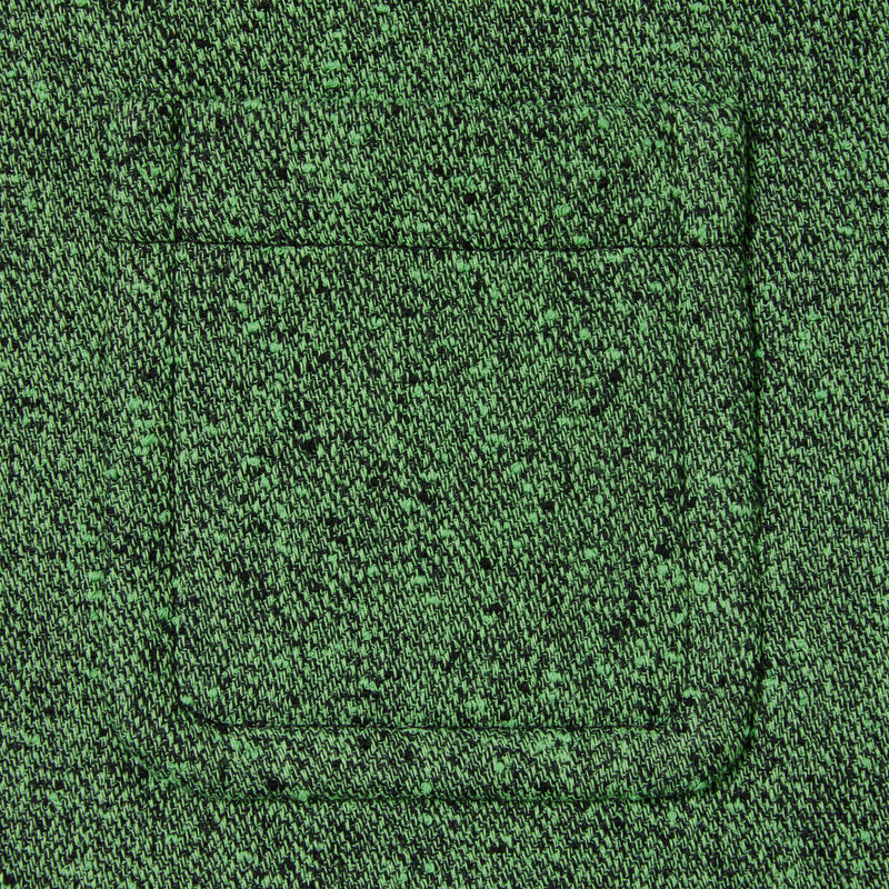 Cotton wool mouliné dress 6