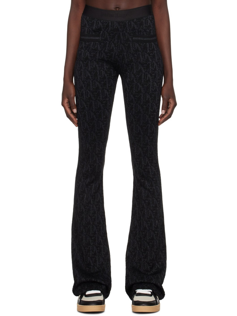 Black Jacquard Lounge Pants 1