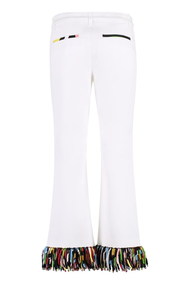 PUCCI CROPPED FLARED TROUSERS - 2