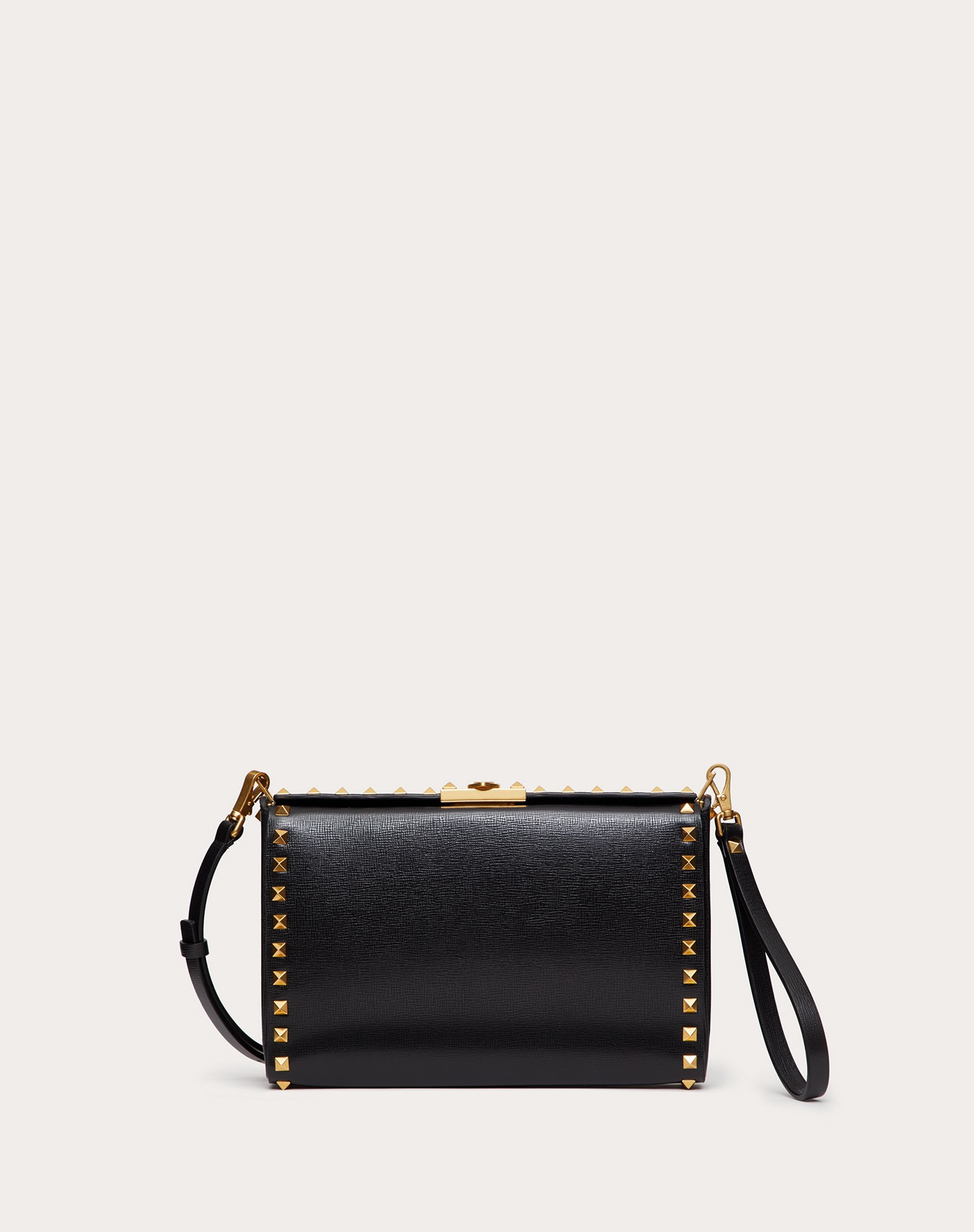 Rockstud Alcove Grainy Calfskin Crossbody Bag - 1