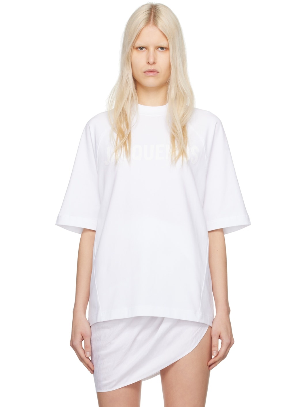 White Les Classiques 'Le T-Shirt Typo' T-Shirt - 1