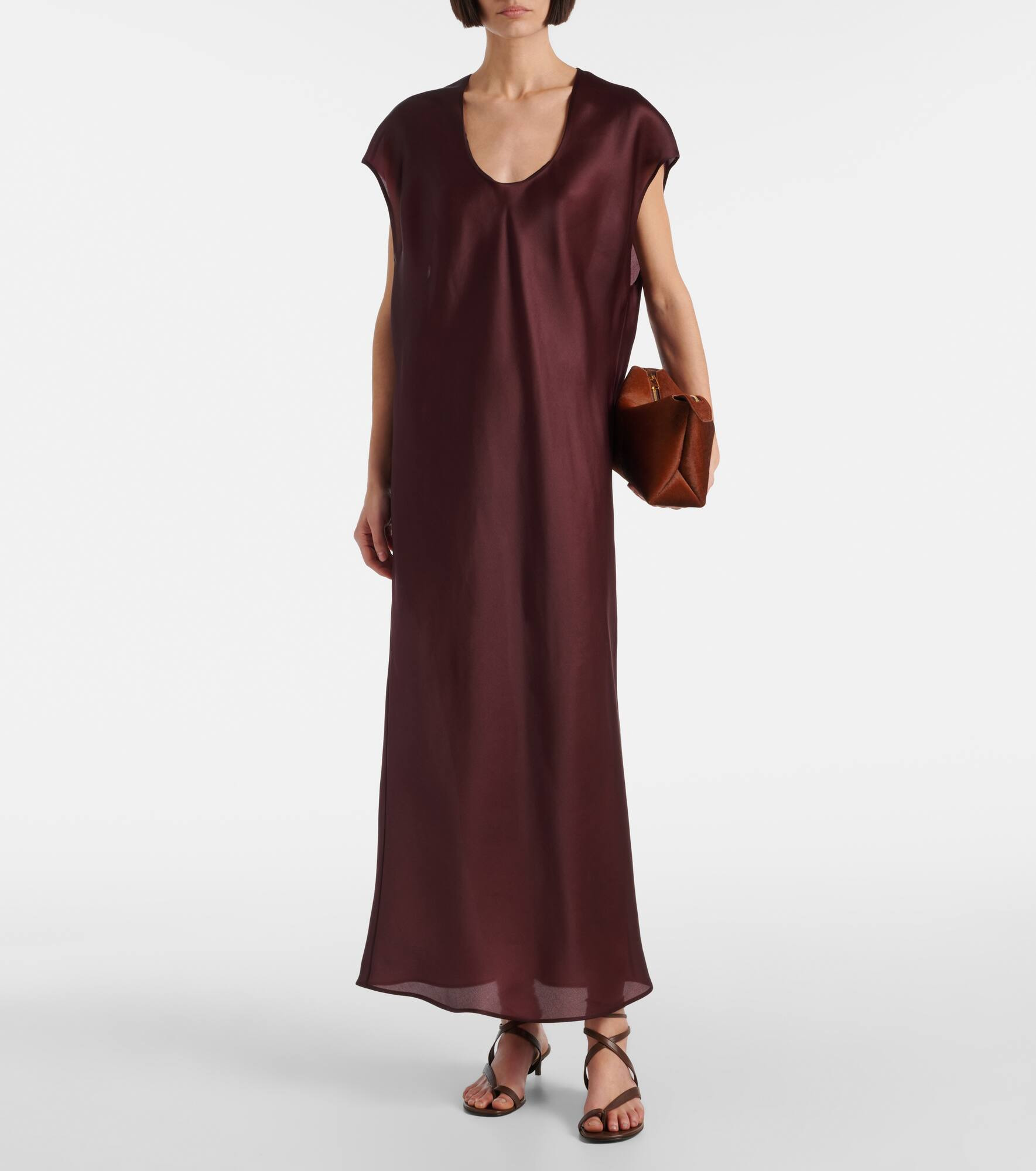 Darby silk maxi dress - 2