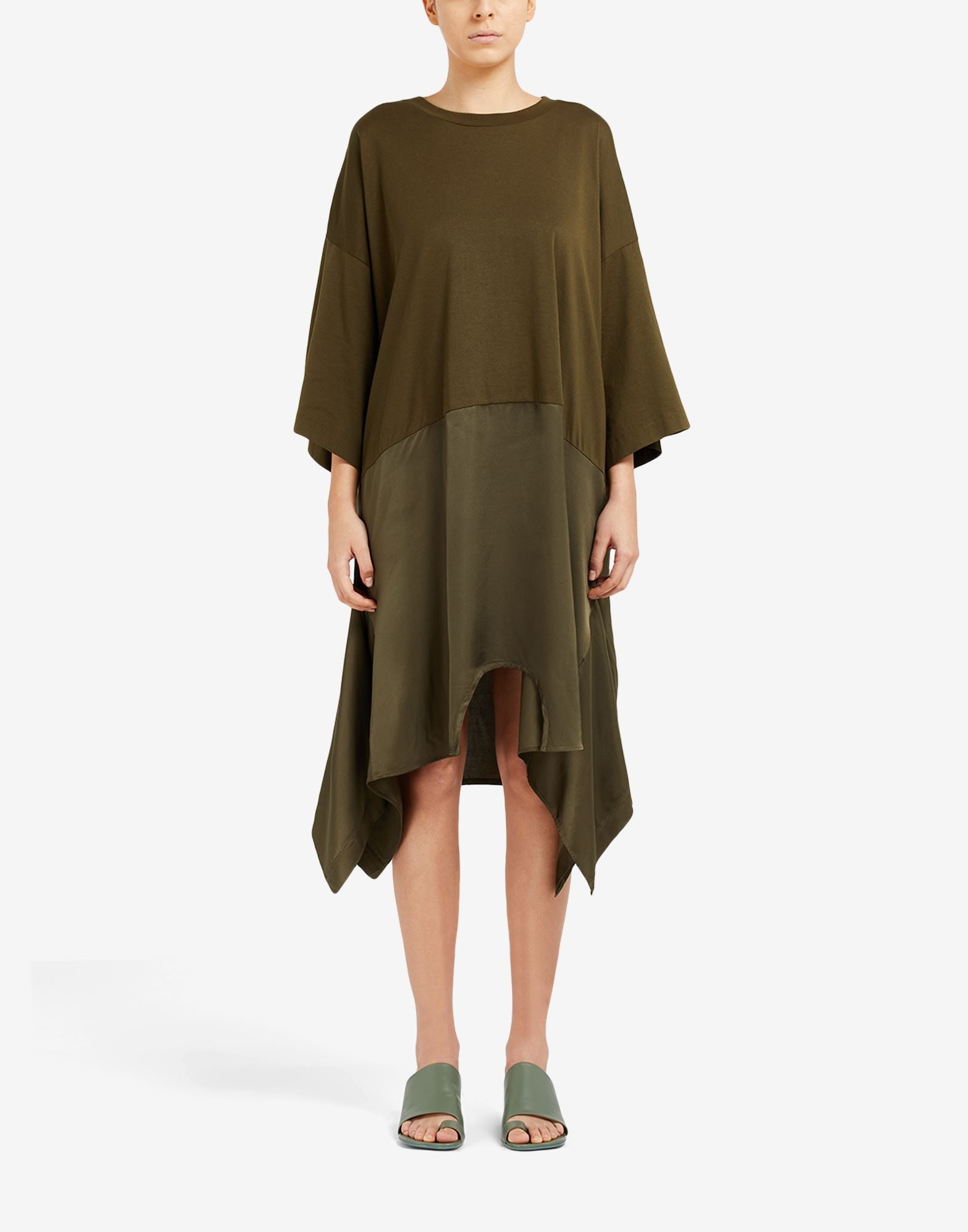 Spliced T-shirt dress - 2
