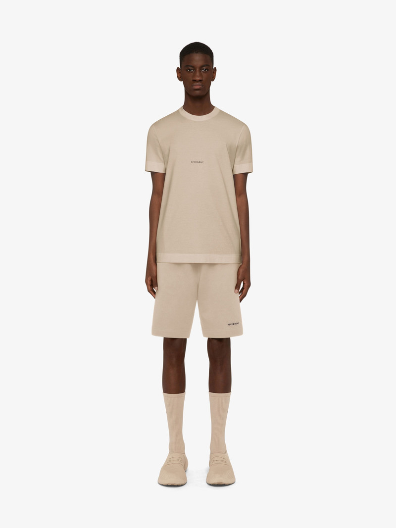 Givenchy BERMUDA IN FELPA WITH PRINT outlook