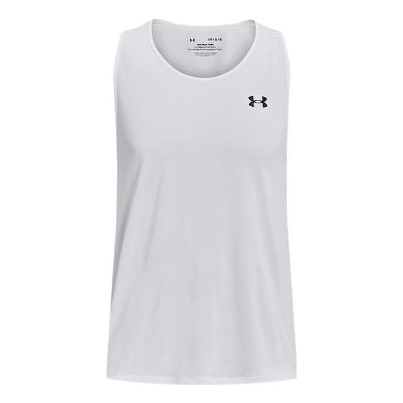 Under Armour Tech 2.0 Tank Top 'White' 1328704-101 - 1