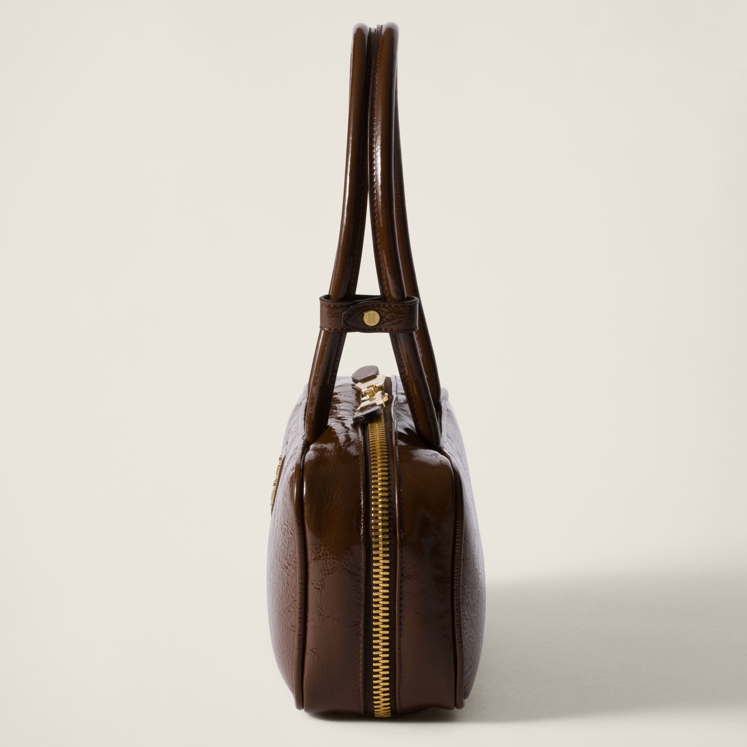 Beau naplak patent leather bag - 5