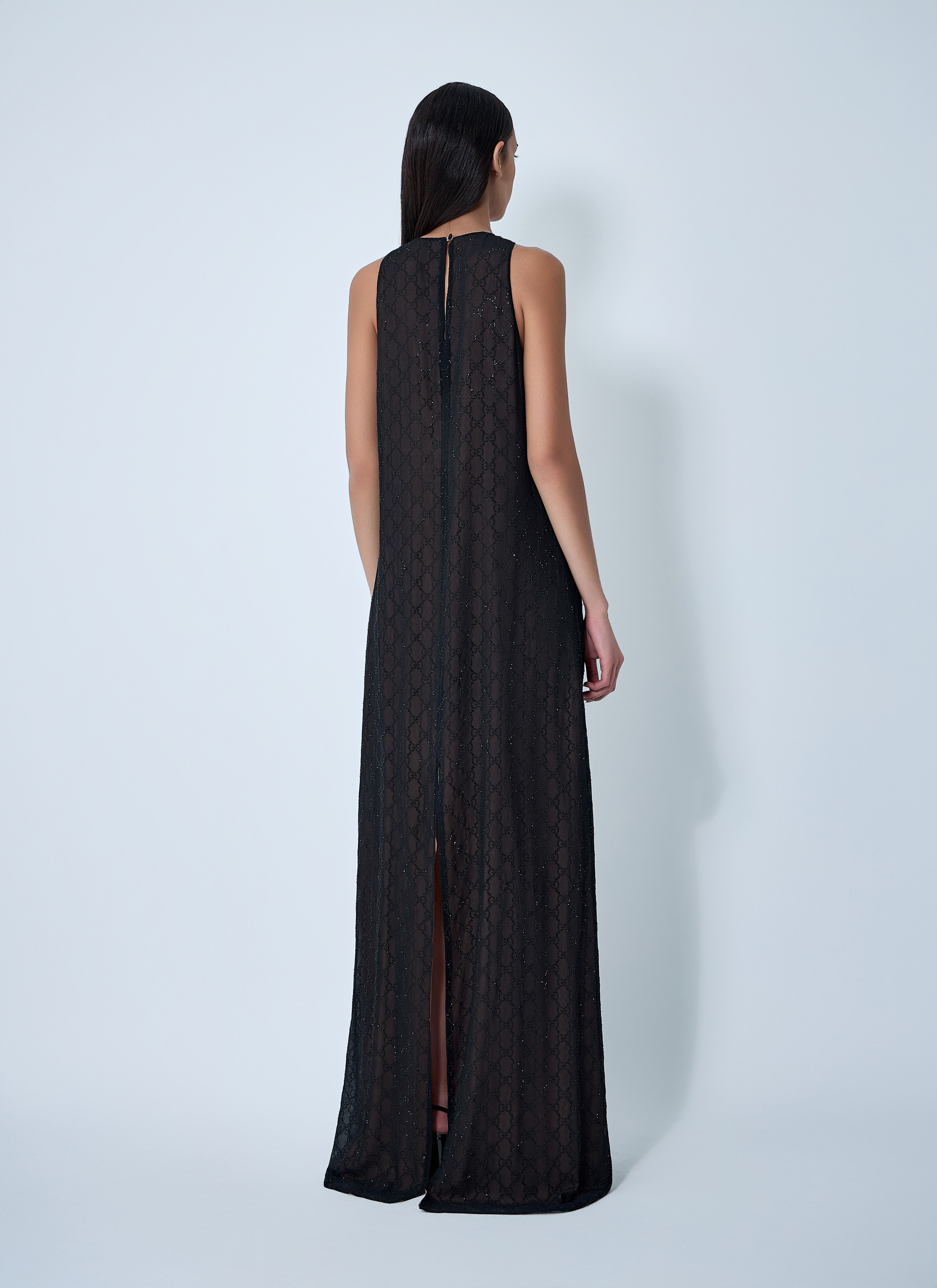 Silk Maxi Dress - 4