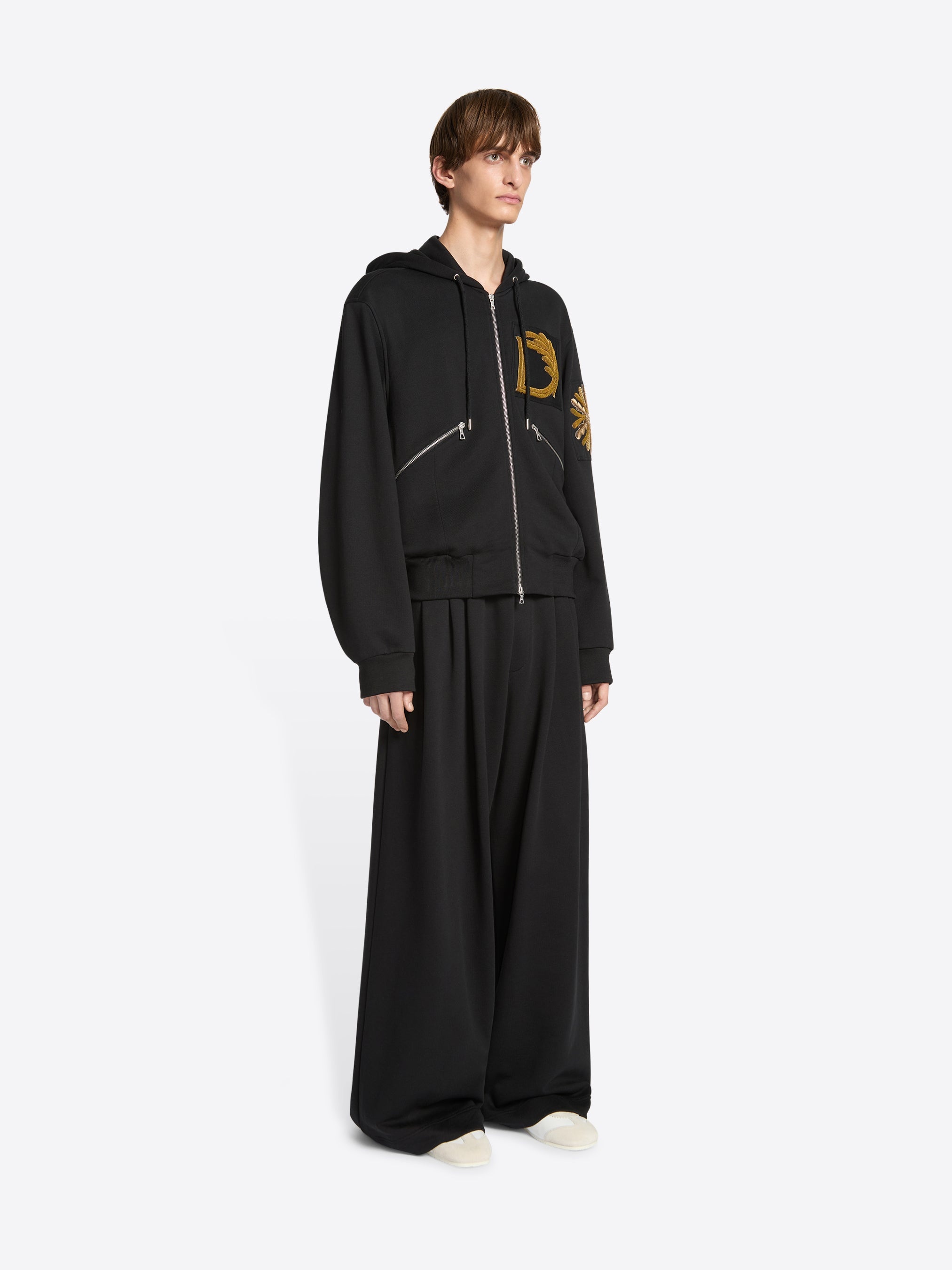 Dries Van Noten EMBROIDERED HOODIE | REVERSIBLE