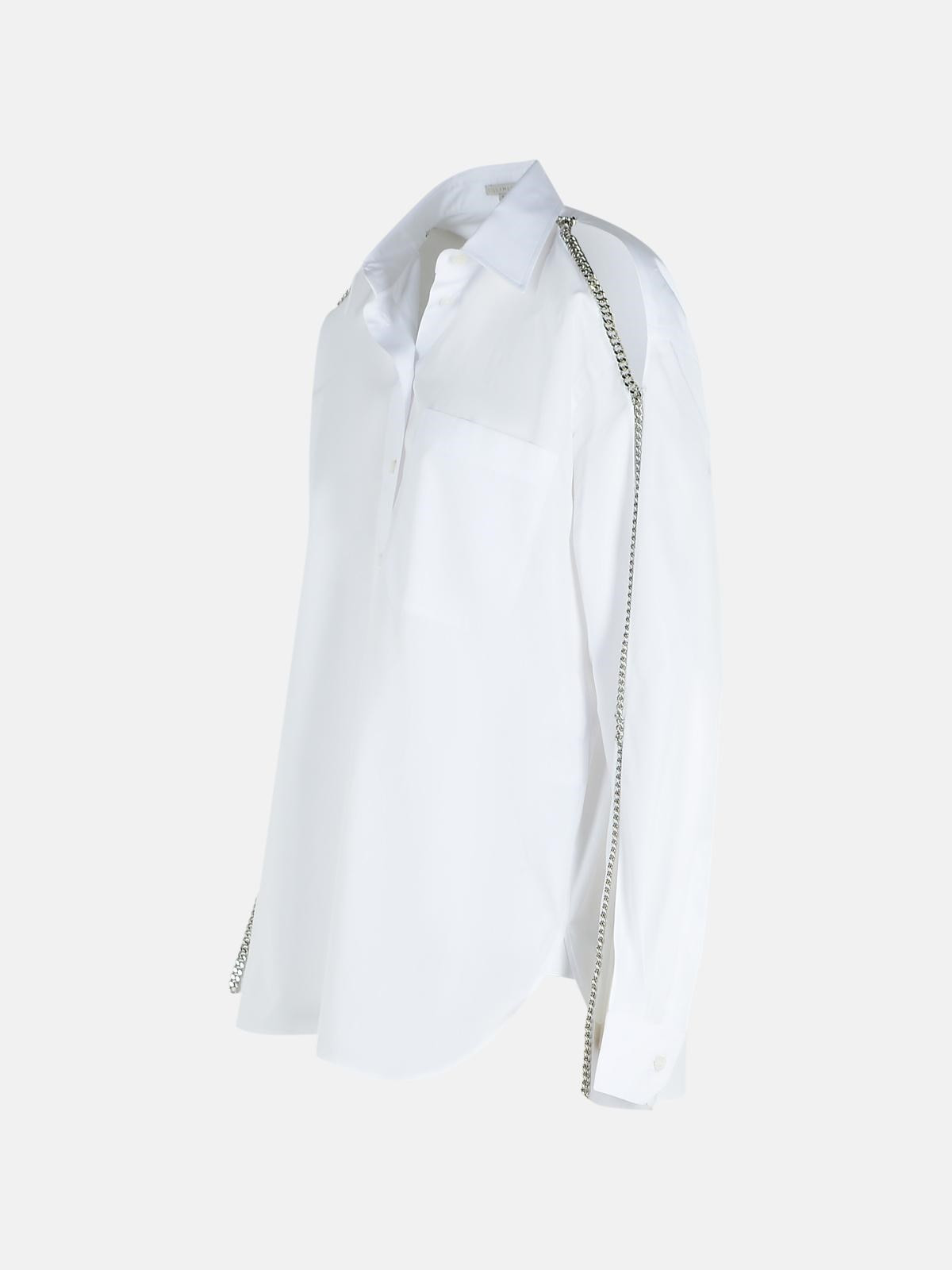 'FALABELLA' WHITE COTTON SHIRT - 2