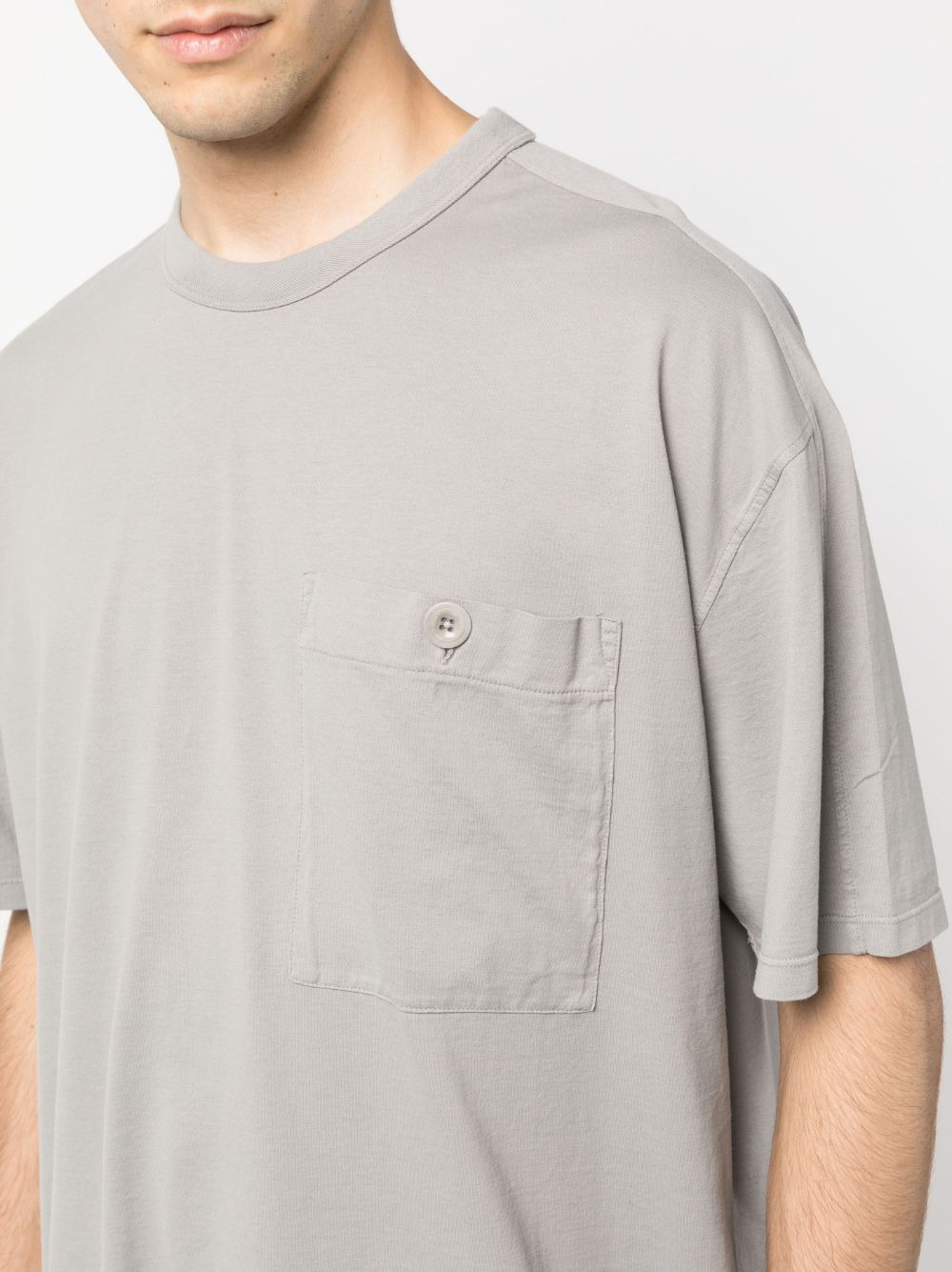 logo-patch crew-neck T-shirt - 5