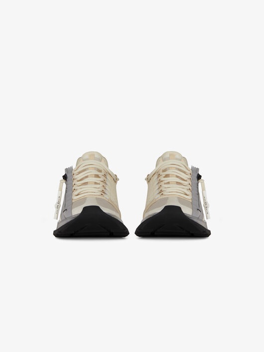 SPECTRE LOW RUNNERS SNEAKERS IN TRANSPARENT MESH WITH ZIP - 2