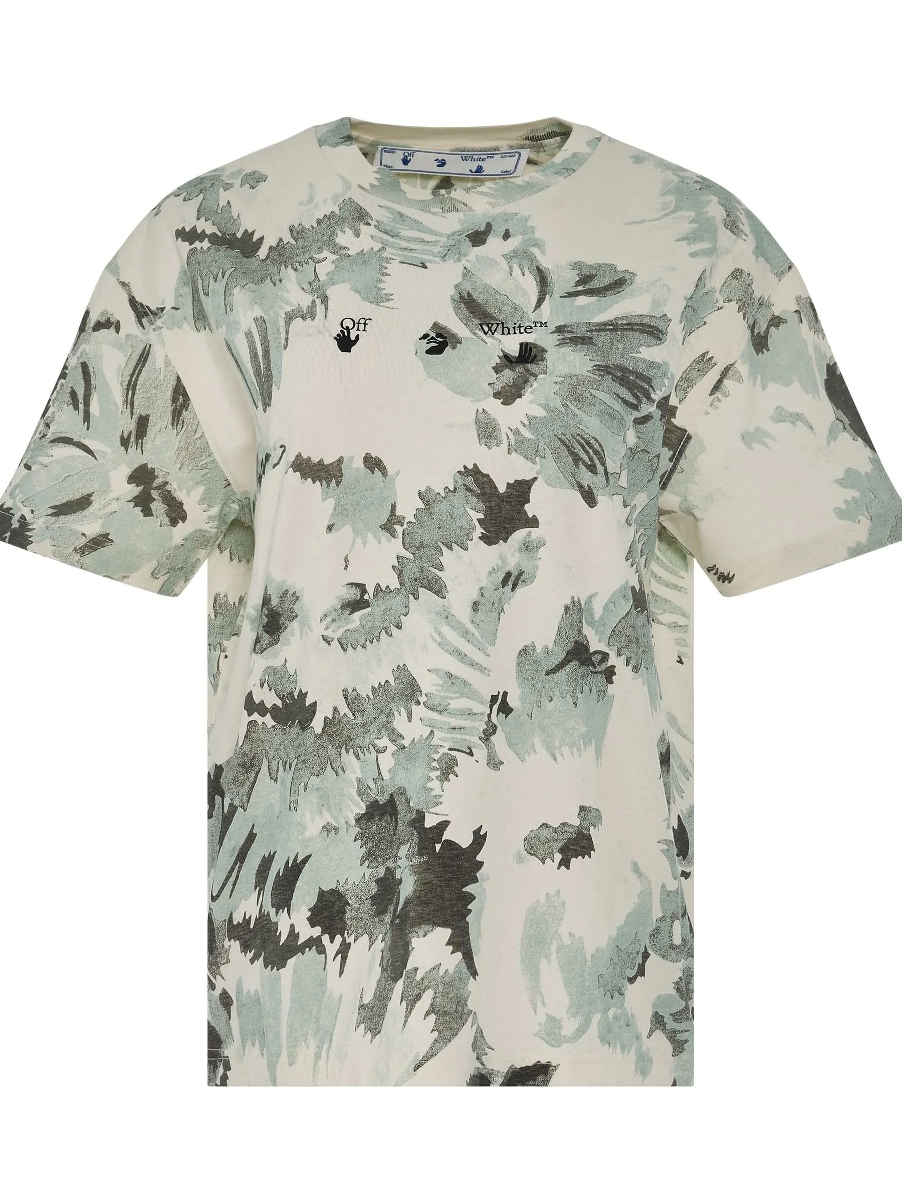 Floral Swimming Logo Regular T-Shirt in Multicolorcolor - 1