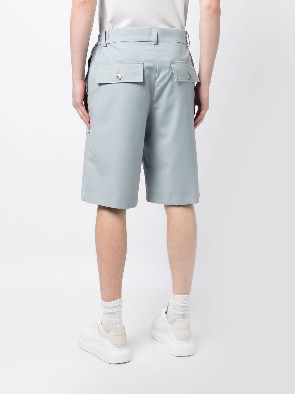 above knee bermuda shorts - 4