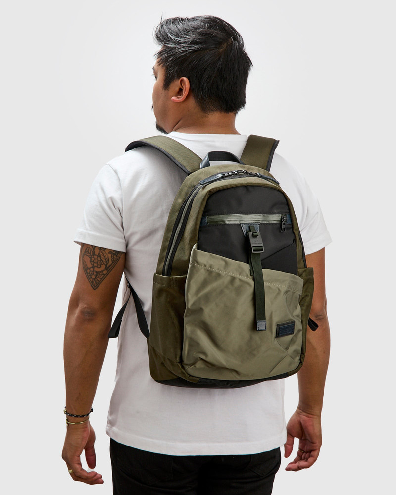 master-piece Scramble Backpack in Khaki outlook