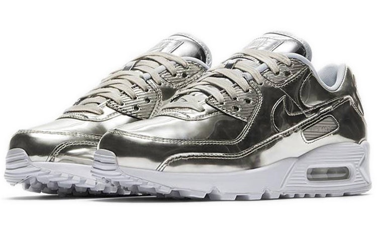 (WMNS) Nike Air Max 90 'Metallic Pack - Chrome' CQ6639-001 - 3