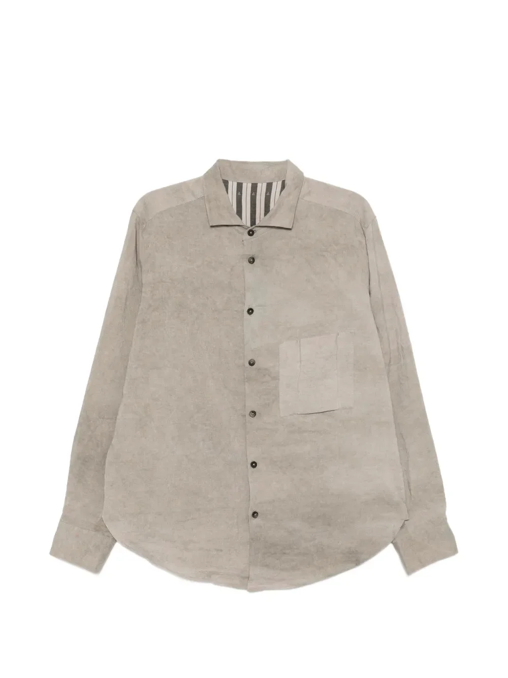 CHEST-POCKET LONG-SLEEVE SHIRT - 1
