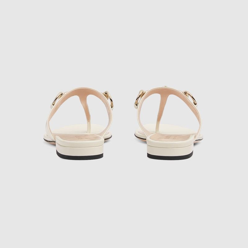 GUCCI Women's thong sandal with Horsebit outlook