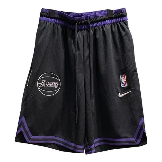 Nike NBA Dry Fit LA Lakers DNA Shorts 'Black' DZ3687-010 - 1