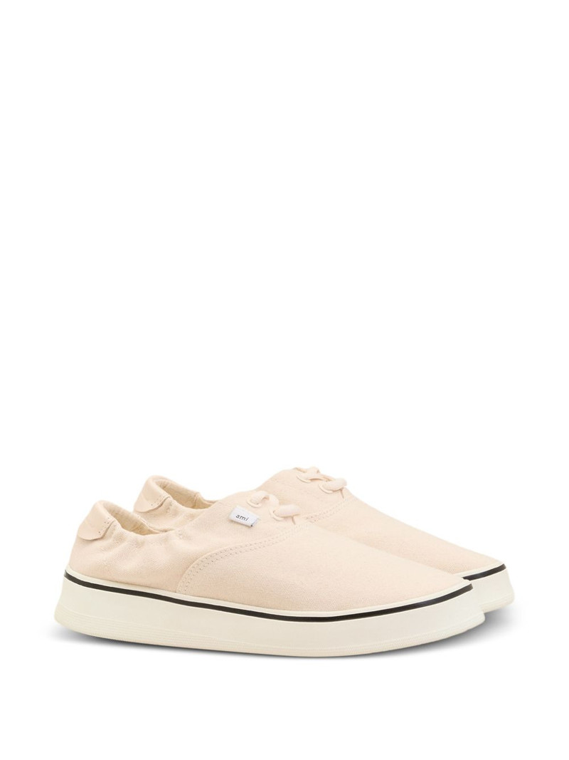 AMI Paris washed tennis sneakers outlook