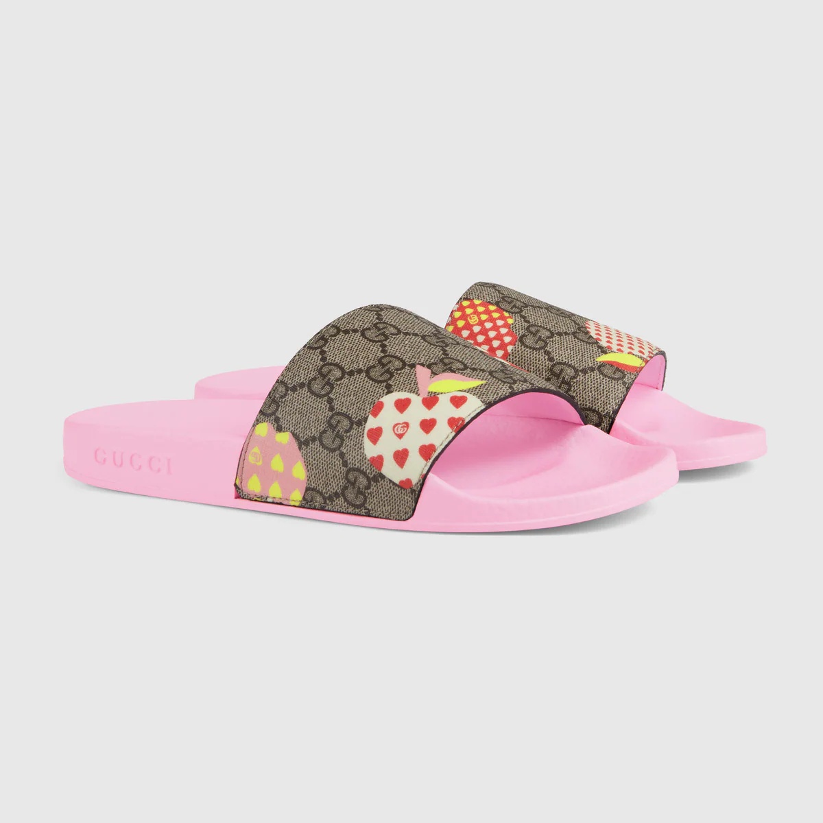 Women's Gucci Les Pommes slide sandal - 2
