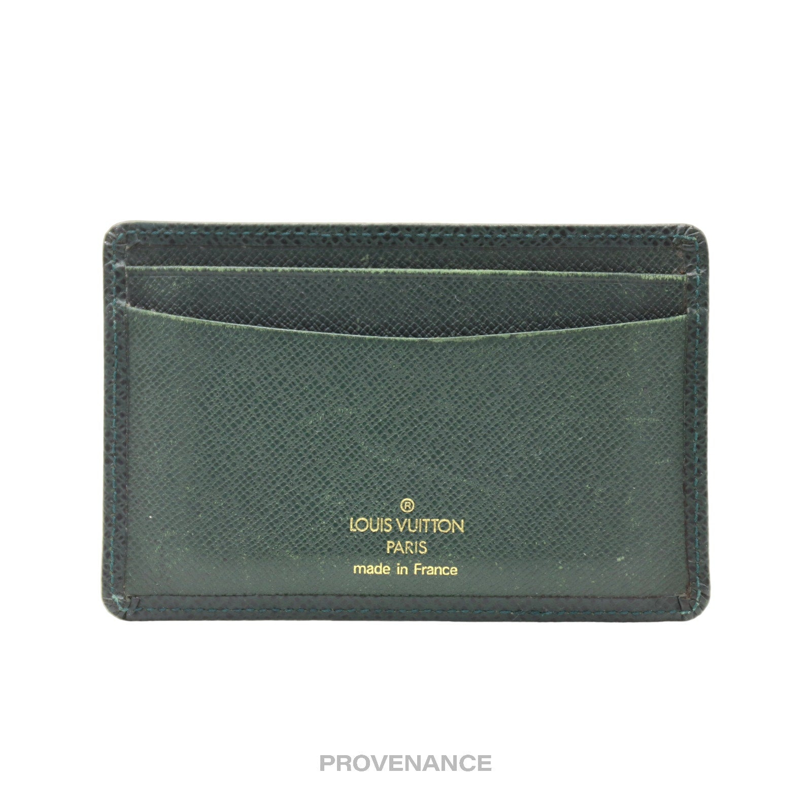 Louis Vuitton Card Holder Wallet - Taiga Epicea Leather - 4