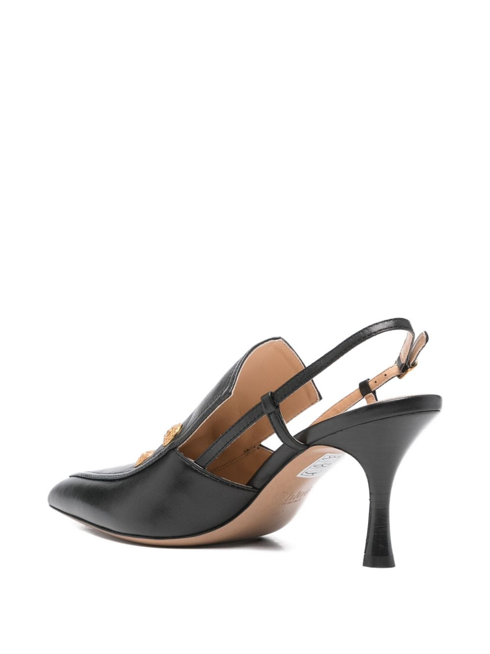 75mm Agnes slingback pumps - 3
