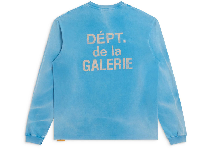 GALLERY DEPT. Gallery Dept. French Longsleeve T-shirt Cyan outlook