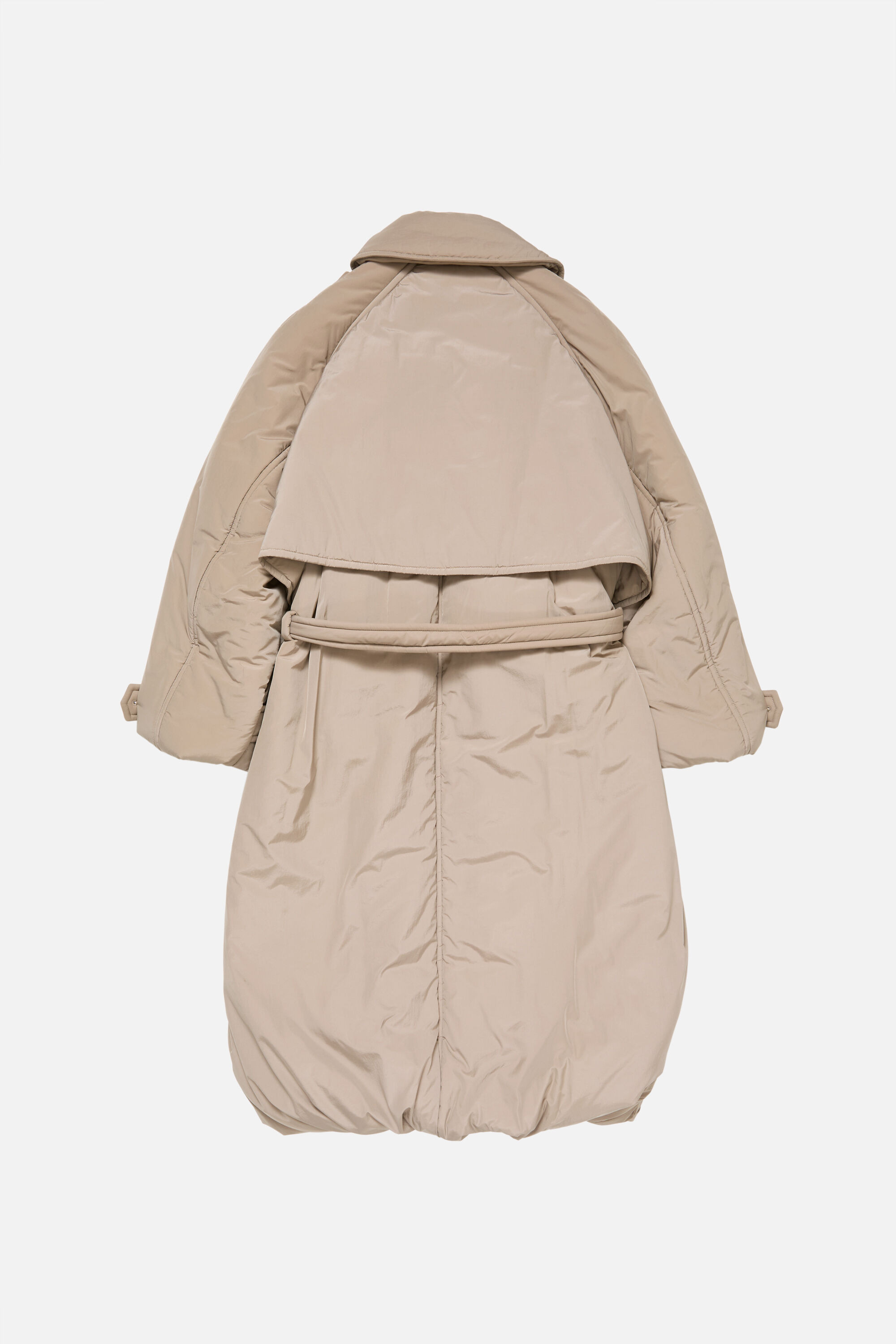 Technical trench coat - Almond brown - 7