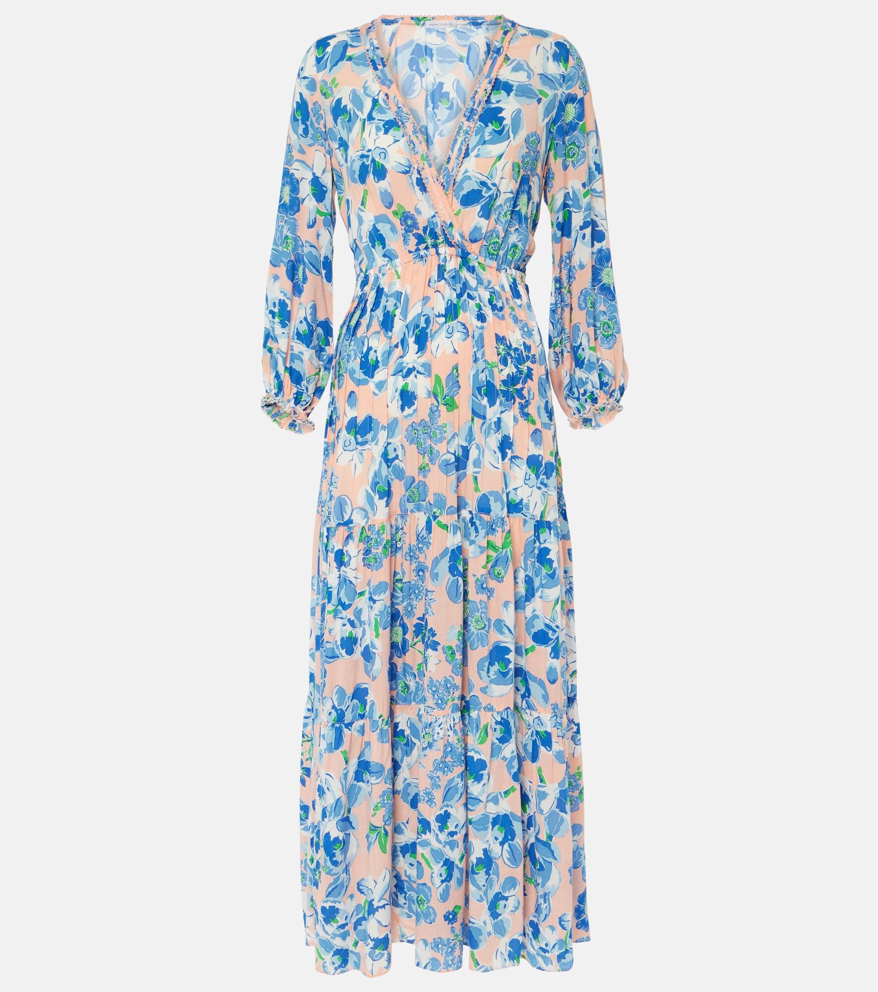 Emily floral maxi dress - 1