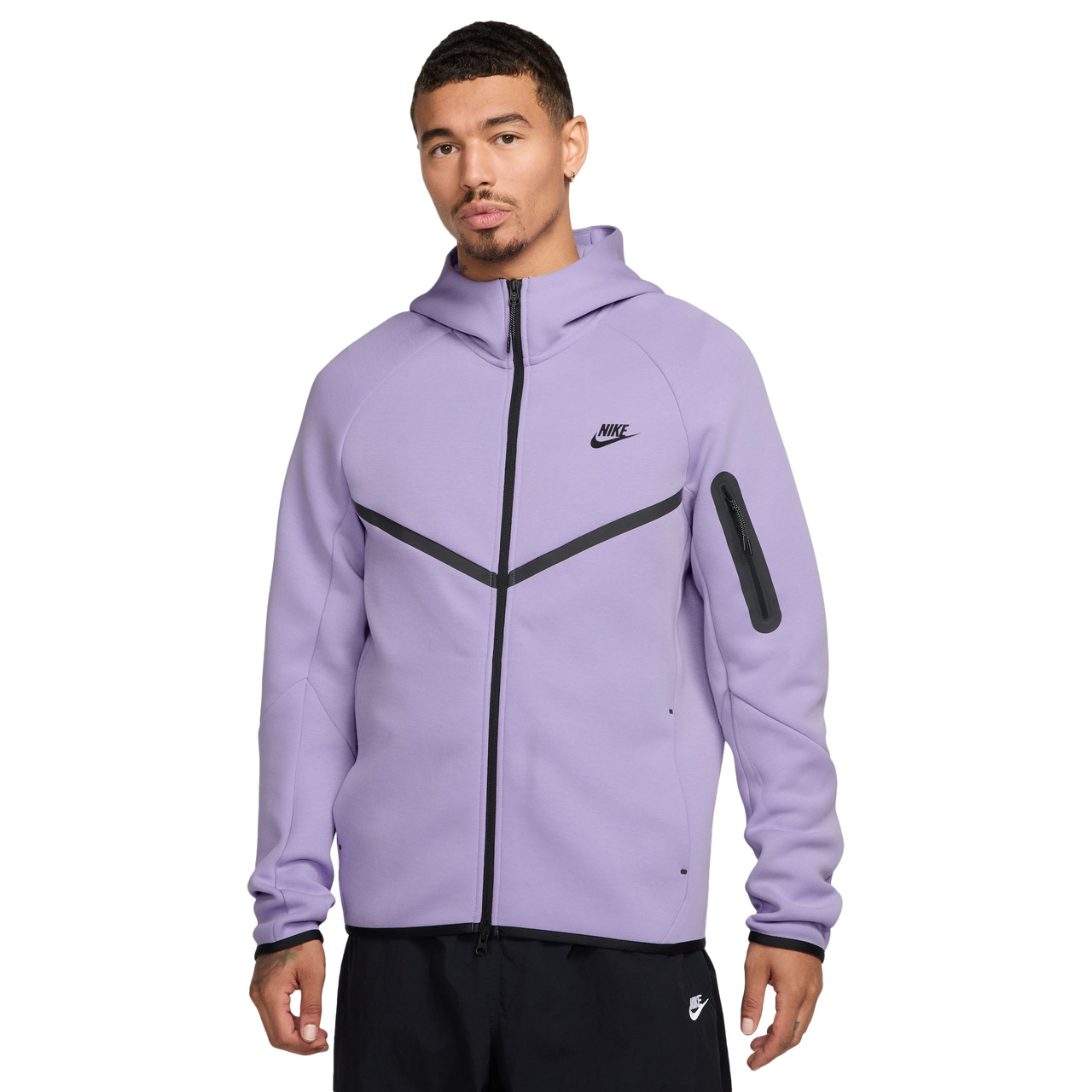 Nike Mens Nike Tech Fleece Full-Zip Windrunner Hoodie - 1