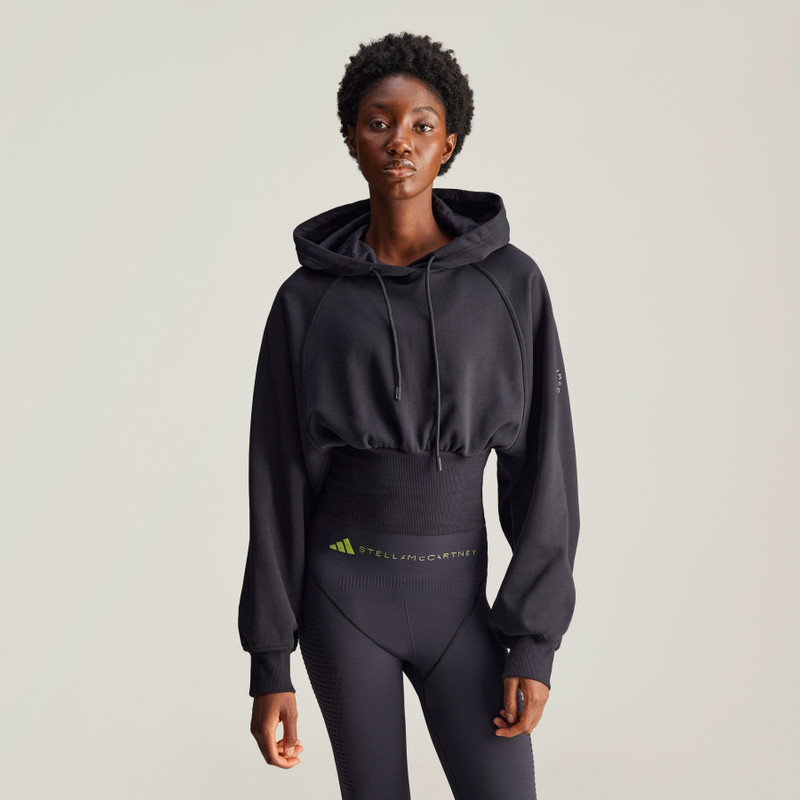 adidas adidas by Stella McCartney Cropped Hoodie outlook
