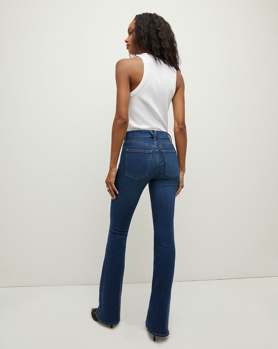 BEVERLY SKINNY-FLARE JEAN - 6