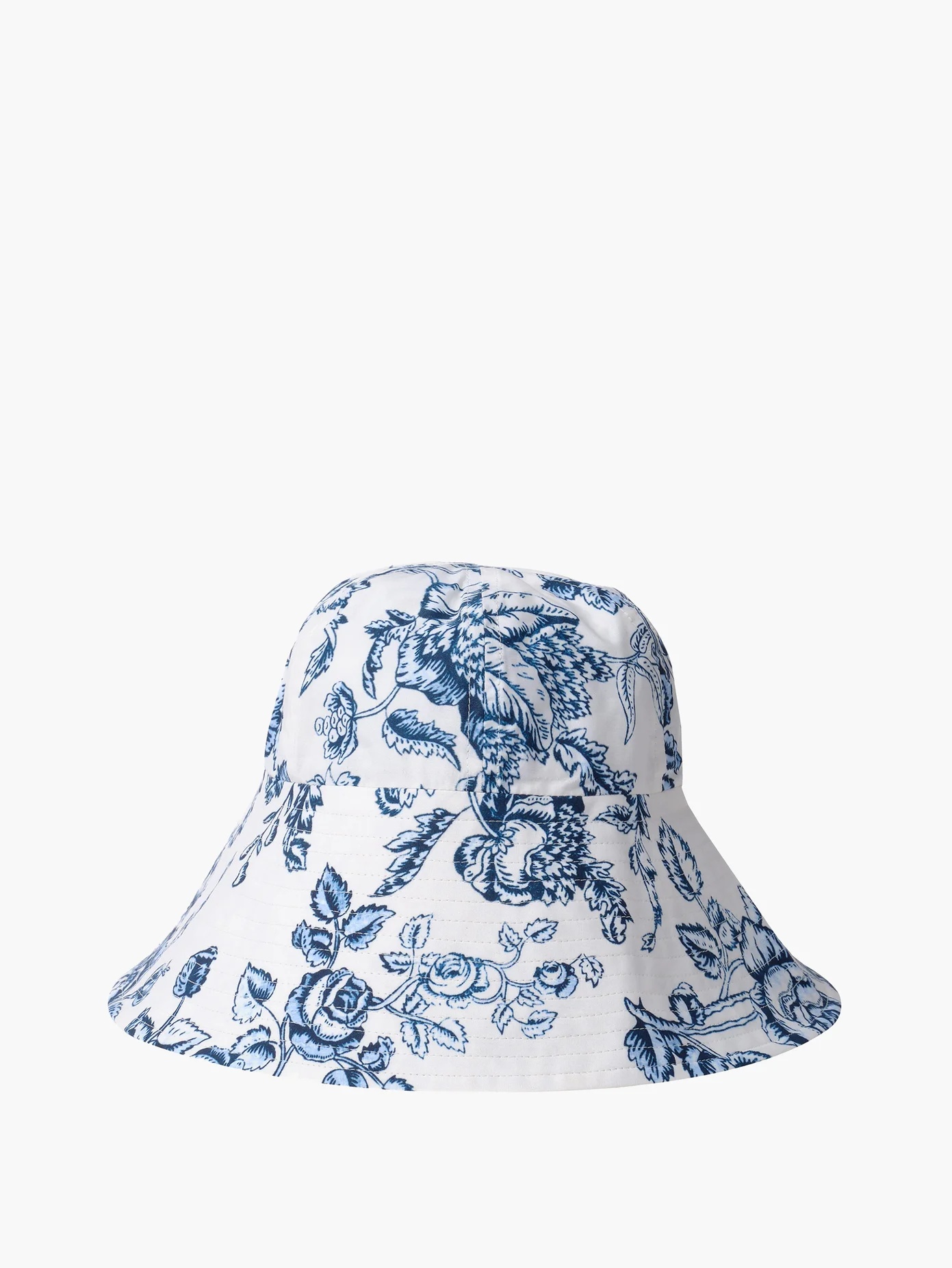 Floral-print bucket hat and face mask set - 5