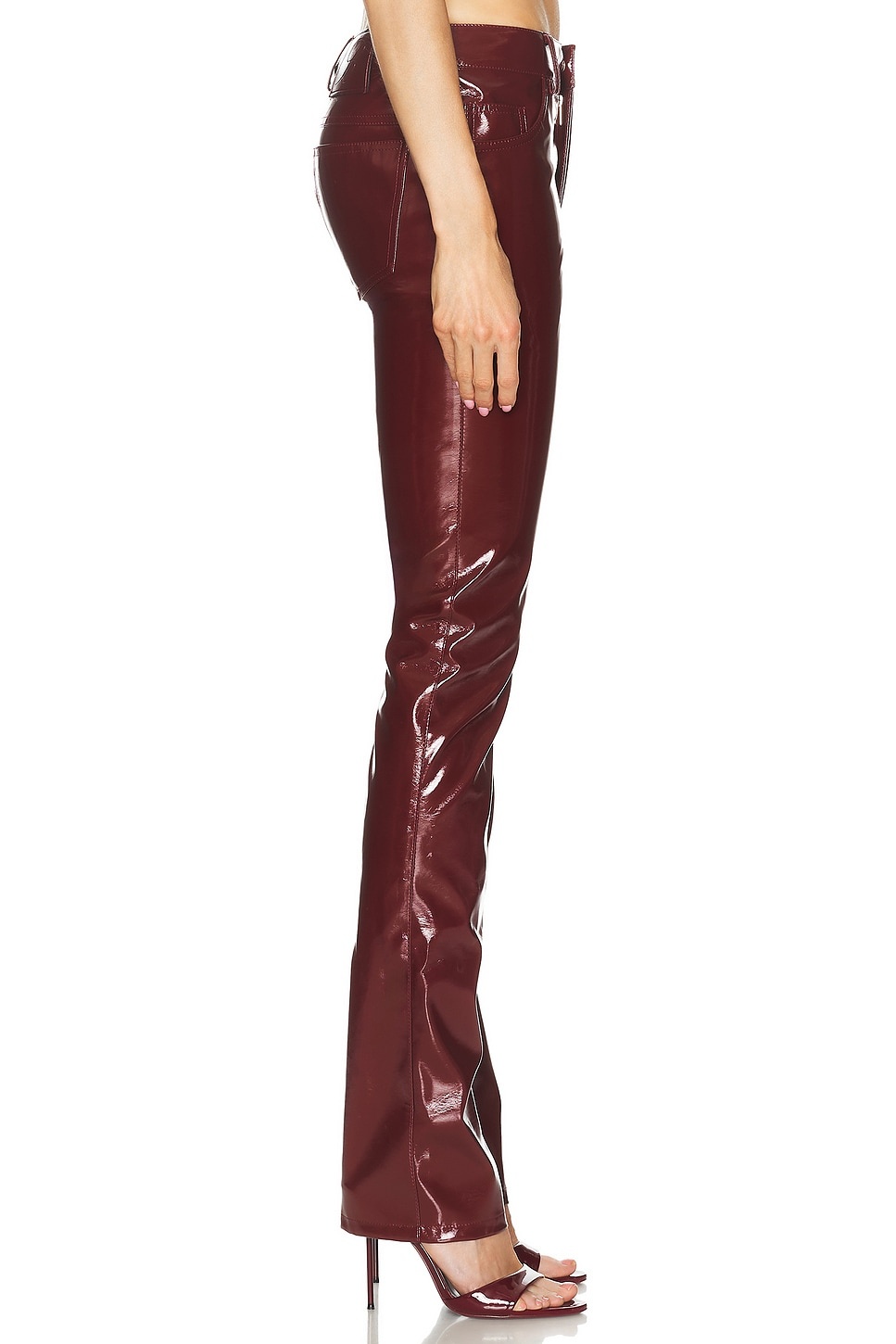 Faux Patent Leather Pant - 3