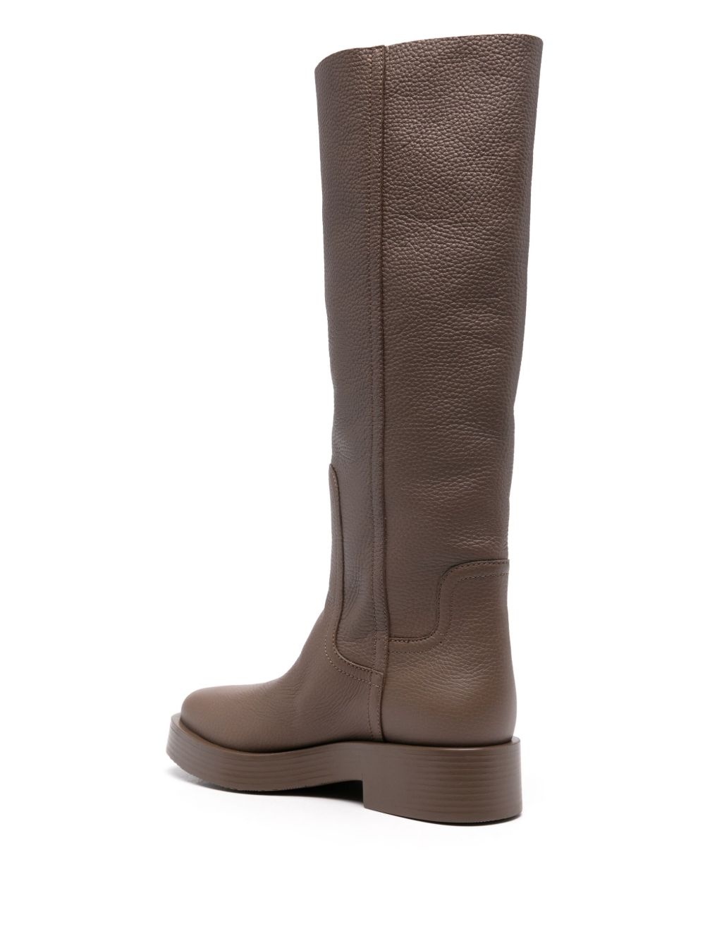 knee-high leather boots - 3