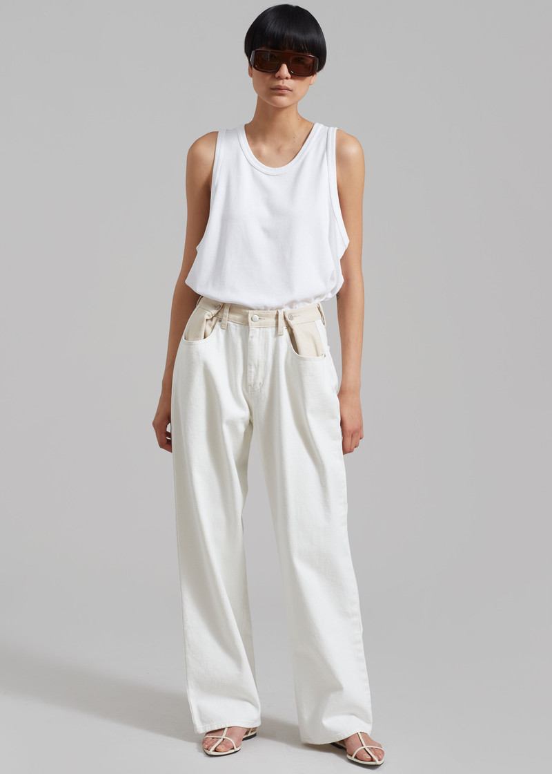 Briston Boxy Tank - White 4