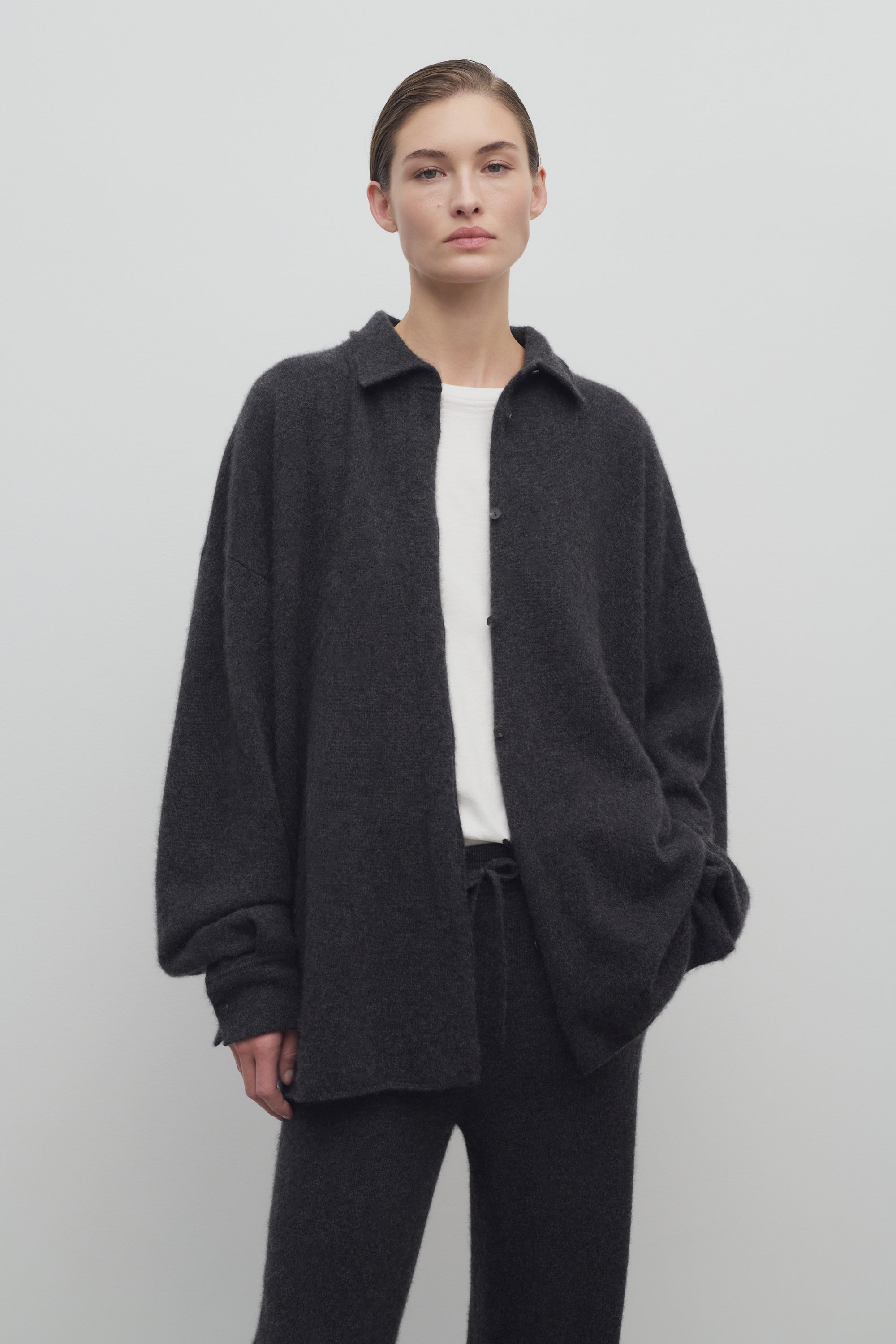 Janak Top in Silk, Cashmere, and Cotton - 3