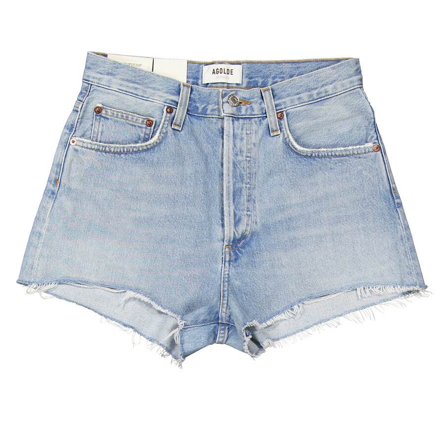 Agolde Ladies Hazard Mila High Rise Shorts - 5