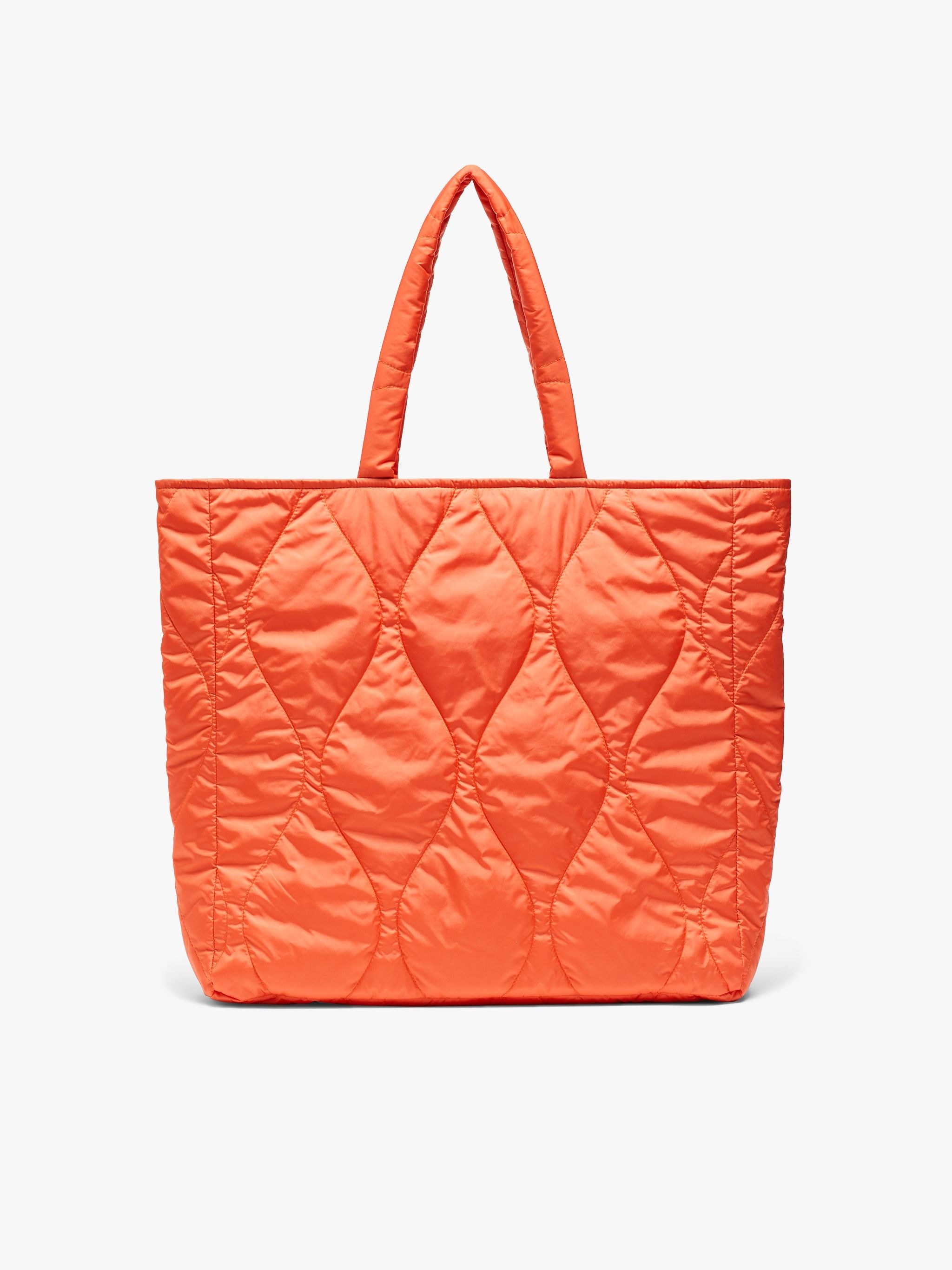 LEXIS ORANGE QUILTED NYLON BAG | ACC-BA02 - 2