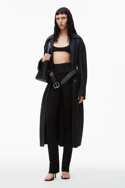 Alexander Wang bootcut pant with logo waistband outlook