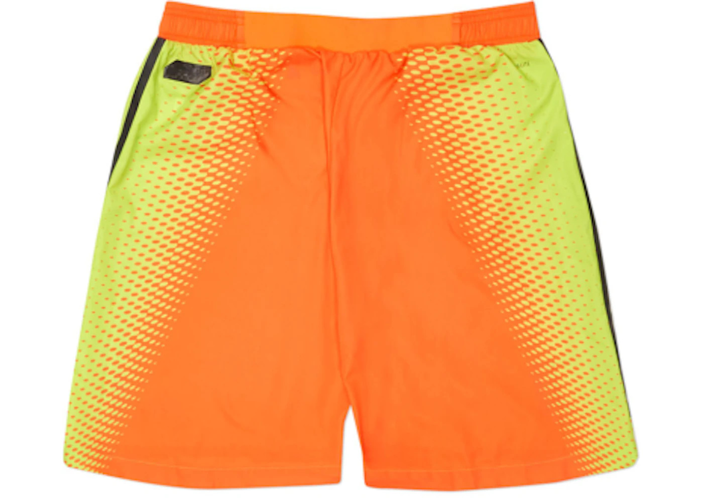 Palace Adidas Palace Juventus Fourth Goalkeeper Shorts Orange/Slime/Black - 2