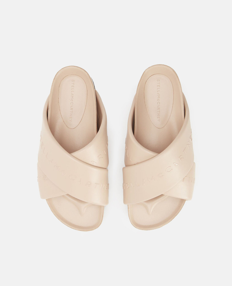 Stella McCartney Signature Logo Slides outlook