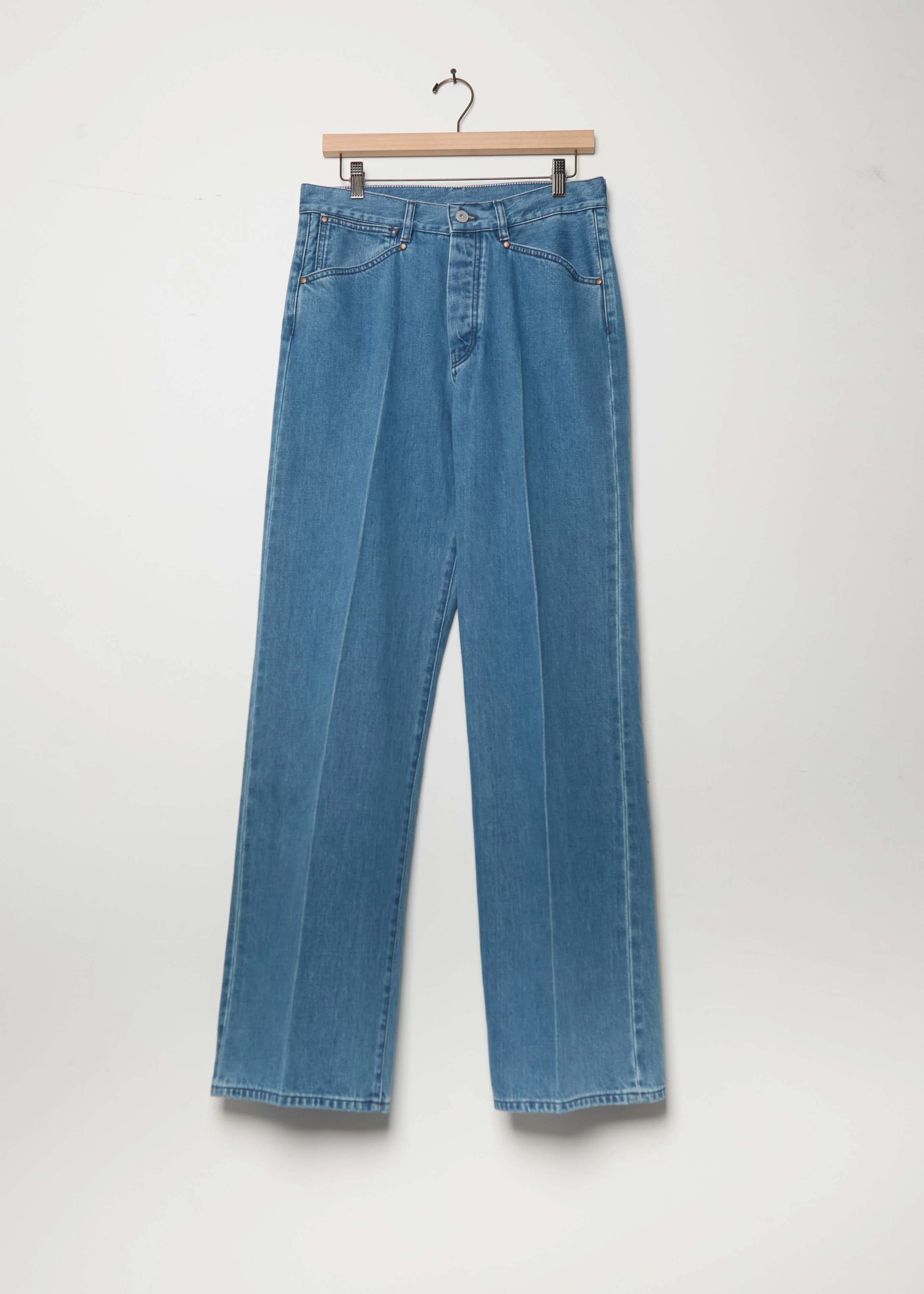 Straight Leg 5-Pocket Jean - 1