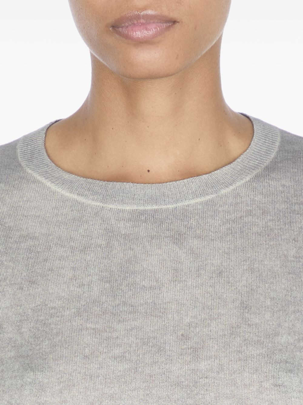 crew-neck cashmere-blend sweater - 5